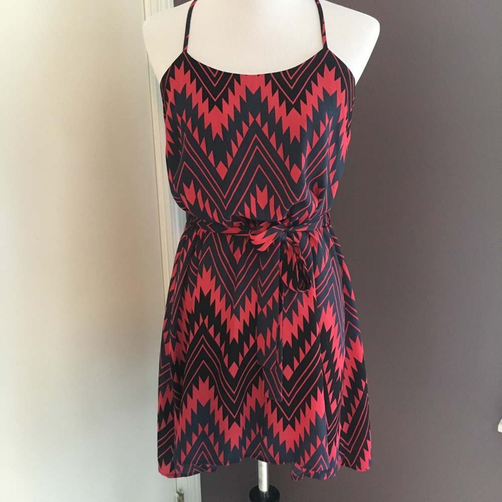 Petite tribal geo print sundress from Stitch Fix